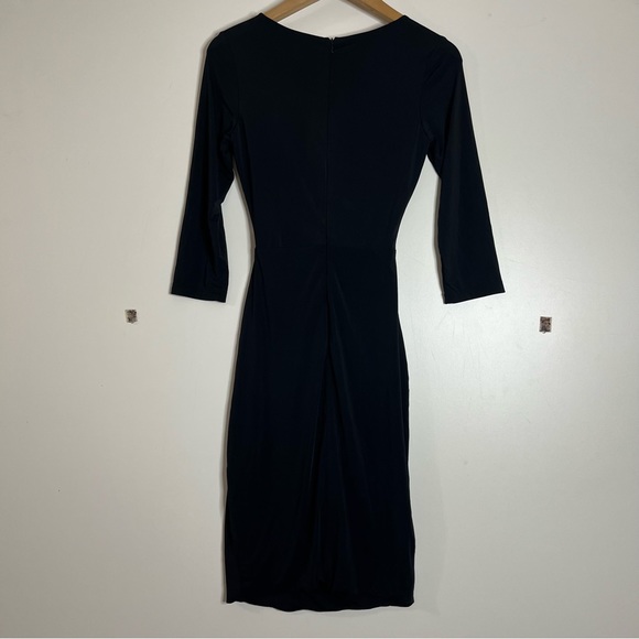 Matea designs black bodycon long sleeve cutout dress - Picture 5 of 5
